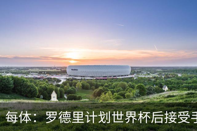 每体：罗德里计划世界杯后接受手术，将缺席下赛季初的一些比赛